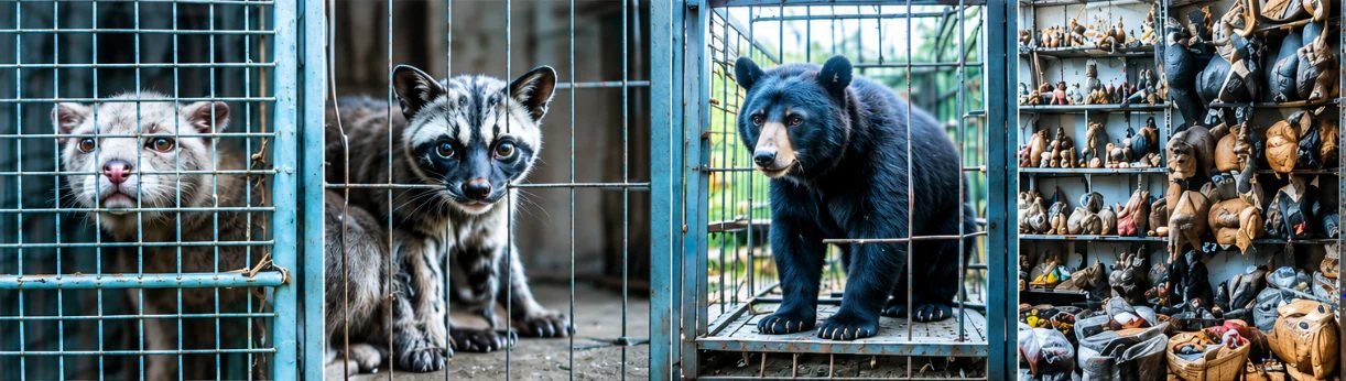Cruelty hidden in fashion and novelty goods